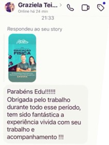 Depoimento de Graziela Teixeira