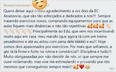 Depoimento de Renata